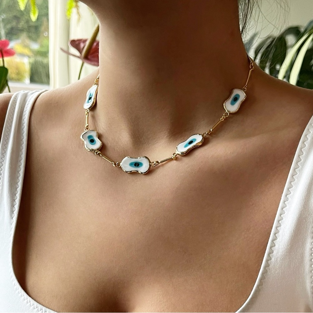 Evil eye necklace